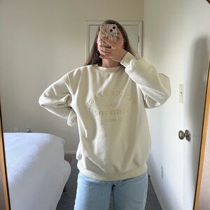 White Fox Sweatshirt